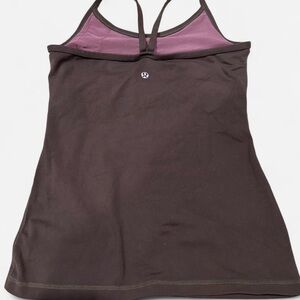 lululemon athletica Brown and Purple Tank Top
